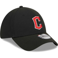 Cleveland Guardians New Era Logo 39THIRTY Flex Hat - Black - New Era Sale