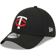Minnesota Twins New Era Logo 39THIRTY Flex Hat - Black - New Era Online