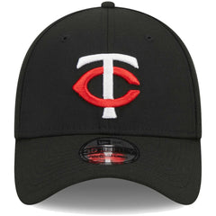 Minnesota Twins New Era Logo 39THIRTY Flex Hat - Black - New Era Online