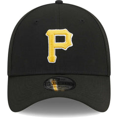 Pittsburgh Pirates New Era Logo 39THIRTY Flex Hat - Black - New Era Online
