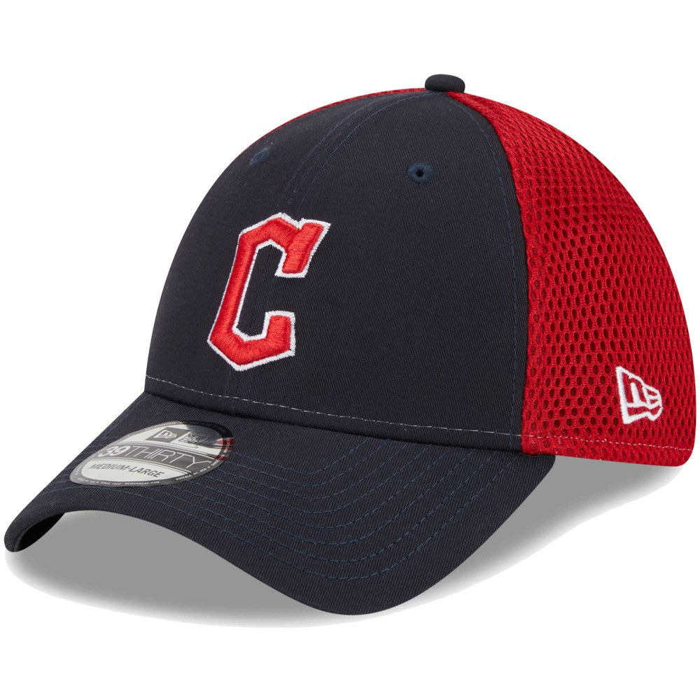 Cleveland Guardians New Era Team Neo 39THIRTY Flex Hat - Navy - New Era on Sale