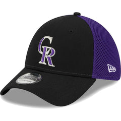 Colorado Rockies New Era Team Neo 39THIRTY Flex Hat - Black - New Era Sale