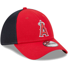 Los Angeles Angels New Era Team Neo 39THIRTY Flex Hat - Red - New Era on Sale