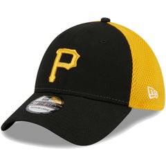 Pittsburgh Pirates New Era Team Neo 39THIRTY Flex Hat - Black - New Era Lifestyle