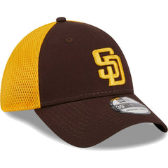San Diego Padres New Era Team Neo 39THIRTY Flex Hat - Brown - New Era on Sale