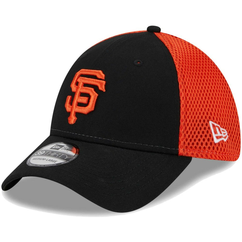 San Francisco Giants New Era Team Neo 39THIRTY Flex Hat - Black - New Era Online