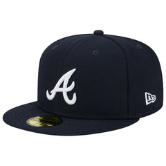 Atlanta Braves New Era 2021 World Series Team Color 59FIFTY Fitted Hat - Navy - New Era Discount