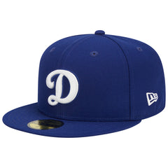 Los Angeles Dodgers New Era Alternate Logo 2020 World Series Team Color 59FIFTY Fitted Hat - Royal - New Era Sale