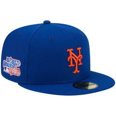 New York Mets New Era 1986 World Series Team Color 59FIFTY Fitted Hat - Royal - New Era Online