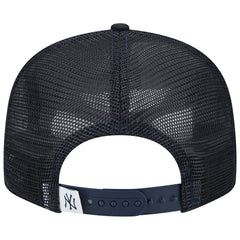 New York Yankees New Era Team Color Trucker 9FIFTY Snapback Hat - Navy - New Era Discount