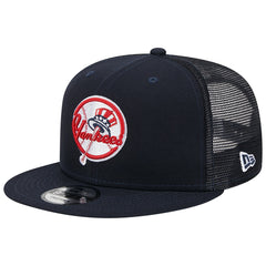 New York Yankees New Era Team Color Trucker 9FIFTY Snapback Hat - Navy - New Era Lifestyle