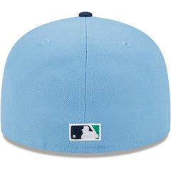 Chicago White Sox New Era Green Undervisor 59FIFTY Fitted Hat - Light Blue/Navy - New Era Lifestyle