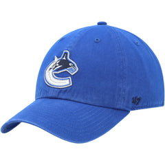 Vancouver Canucks '47 Team Clean Up Adjustable Hat - Blue - NHL 200016670