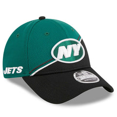 New York Jets New Era 2023 Sideline 9FORTY Adjustable Hat Green/Black