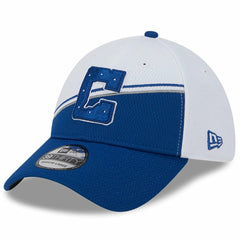Indianapolis Colts New Era 2023 Sideline 39THIRTY Flex Hat White/Royal