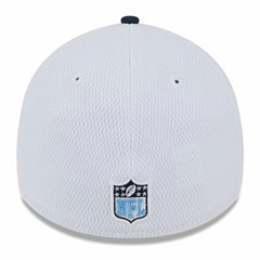 Tennessee Titans New Era 2023 Sideline 39THIRTY Flex Hat White/Navy