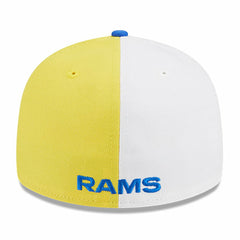 Los Angeles Rams New Era 2023 Sideline Low Profile 59FIFTY Fitted Hat Yellow/Royal