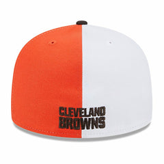 Cleveland Browns New Era 2023 Sideline 59FIFTY Fitted Hat Orange/Brown