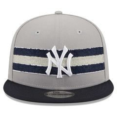 New York Yankees New Era Band 9FIFTY Snapback Hat - Gray/Navy - New Era Discount