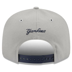 New York Yankees New Era Band 9FIFTY Snapback Hat - Gray/Navy - New Era Discount