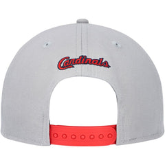 St. Louis Cardinals New Era Band 9FIFTY Snapback Hat - Gray/Red - New Era Lifestyle