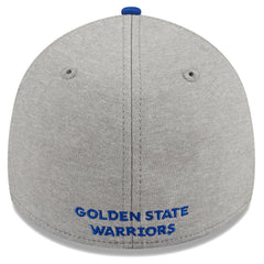 Golden State Warriors Striped 39THIRTY Flex Hat for sale Gray/Royal | New Era Near Me