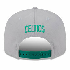 Boston Celtics Chenille Band 9FIFTY Snapback Hat Gray | New Era for sale