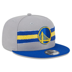 Golden State Warriors Chenille Band 9FIFTY Snapback Hat for sale Gray | New Era discount