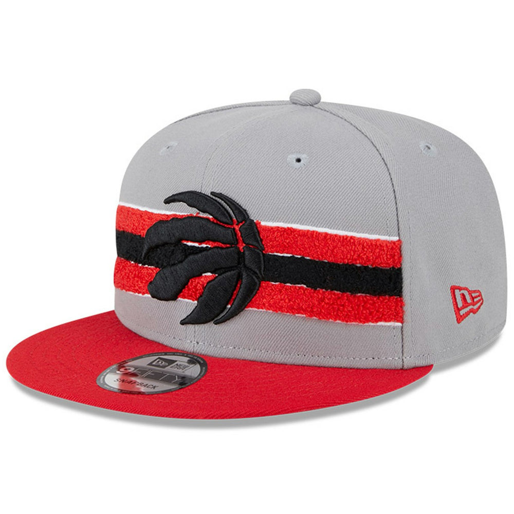 Toronto Raptors Chenille Band 9FIFTY Snapback Hat Gray | New Era