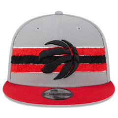 Toronto Raptors Chenille Band 9FIFTY Snapback Hat Gray | New Era
