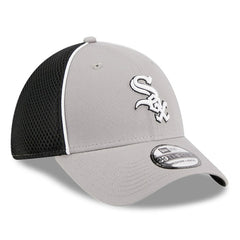 Chicago White Sox New Era Pipe 39THIRTY Flex Hat - Gray - New Era Lifestyle