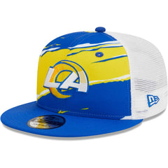 Los Angeles Rams New Era Tear Trucker 9FIFTY Snapback Hat Royal