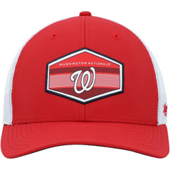 Washington Nationals '47 Burgess Trucker Snapback Hat - Red/White - 47 brand on Sale