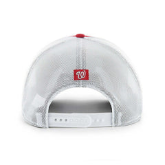 Washington Nationals '47 Burgess Trucker Snapback Hat - Red/White - 47 brand on Sale