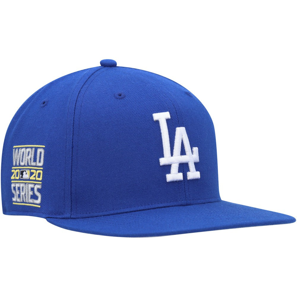 Los Angeles Dodgers '47 2020 World Series Sure Shot Captain Snapback Hat - Royal - 47 brand Sale