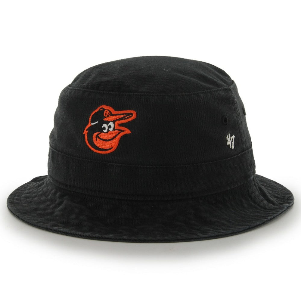 Baltimore Orioles '47 Primary Bucket Hat - Black - 47 brand Sale