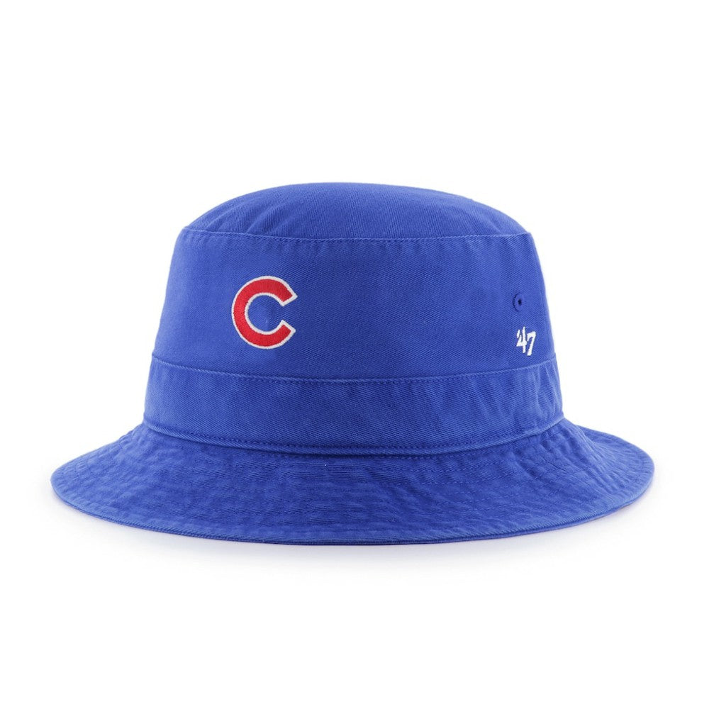 Chicago Cubs '47 Primary Bucket Hat - Royal - 47 brand on Sale