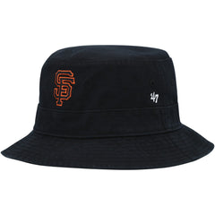 San Francisco Giants '47 Primary Bucket Hat - Black - 47 brand on Sale