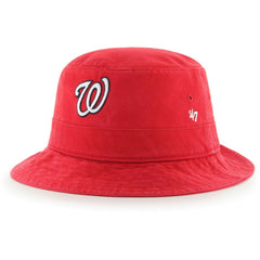 Washington Nationals '47 Primary Bucket Hat - Red - 47 brand Sale