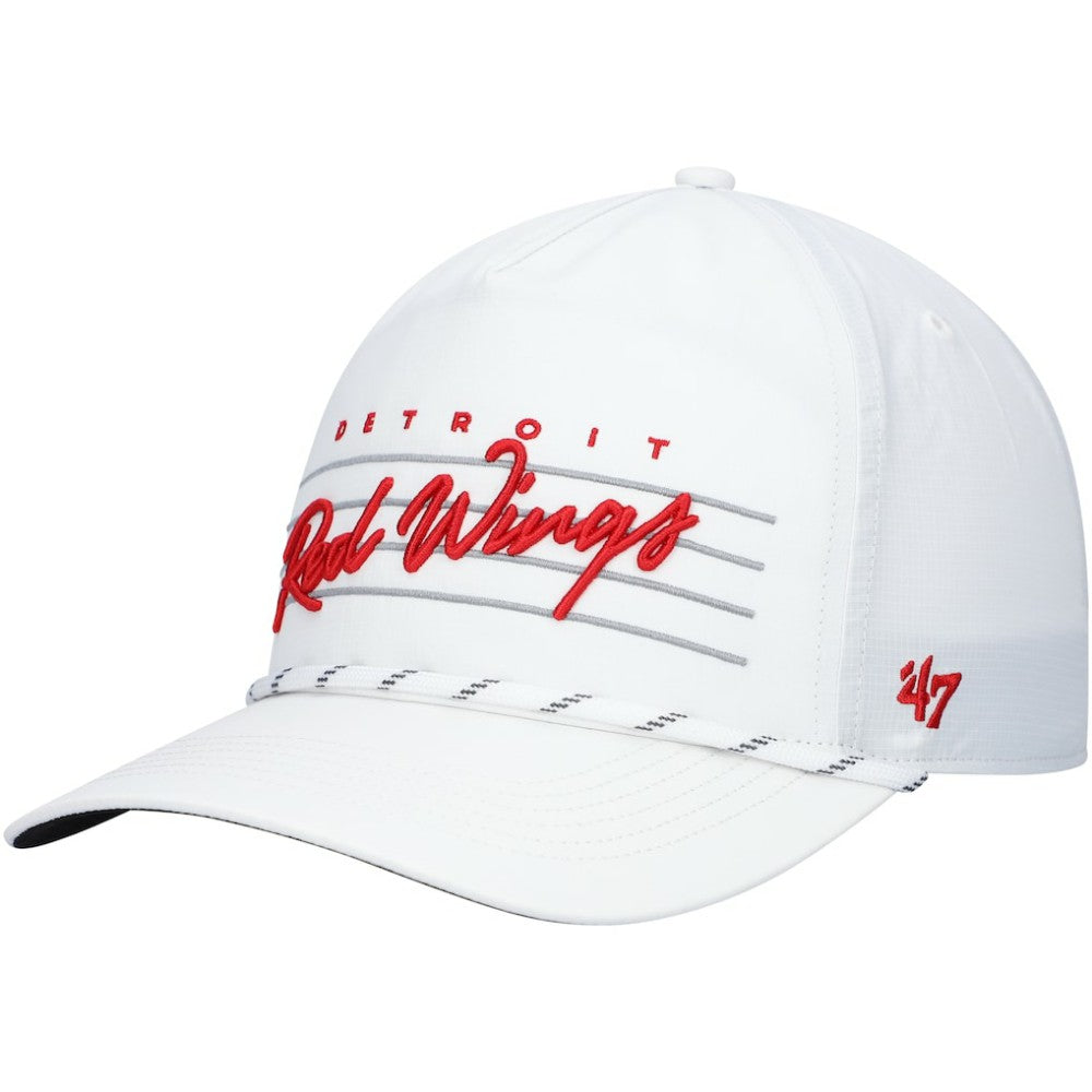 Detroit Red Wings '47 Downburst Hitch Adjustable Hat - White - NHL 200021834