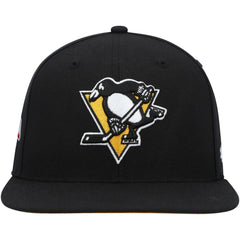 Pittsburgh Penguins '47 Sure Shot Captain Snapback Hat - Black - NHL 200021854