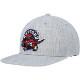 Toronto Raptors Hardwood Classics 2.0 Snapback Hat Heather Gray | Mitchell & Ness Near Me