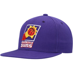 Phoenix Suns Hardwood Classics MVP Team Ground 2.0 Fitted Hat Purple | Mitchell & Ness outlet