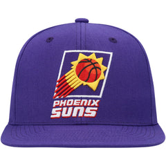 Phoenix Suns Hardwood Classics MVP Team Ground 2.0 Fitted Hat Purple | Mitchell & Ness outlet