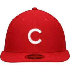 Chicago Cubs New Era Low Profile 59FIFTY Fitted Hat - Scarlet - New Era on Sale