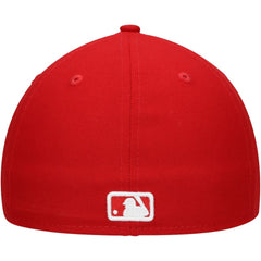 Chicago Cubs New Era Low Profile 59FIFTY Fitted Hat - Scarlet - New Era on Sale
