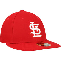 St. Louis Cardinals New Era Low Profile 59FIFTY Fitted Hat - Scarlet - New Era Discount