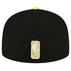 Utah Jazz 2-Tone 59FIFTY Fitted Hat Black/Yellow | New Era for sale