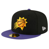 Phoenix Suns 2-Tone 59FIFTY Fitted Hat Black/Purple | New Era Lifestyle