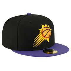 Phoenix Suns 2-Tone 59FIFTY Fitted Hat Black/Purple | New Era Lifestyle